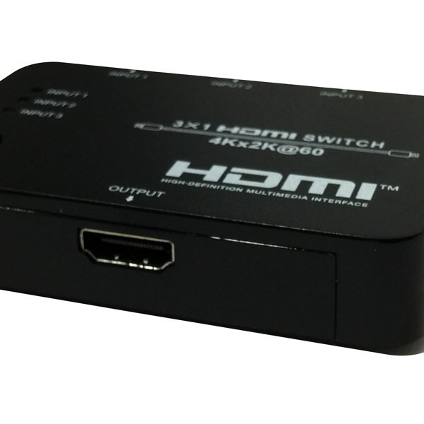 سوئیچ 3 پورت 2.0 HDMI با ریموت کنترل مدل FN-S231