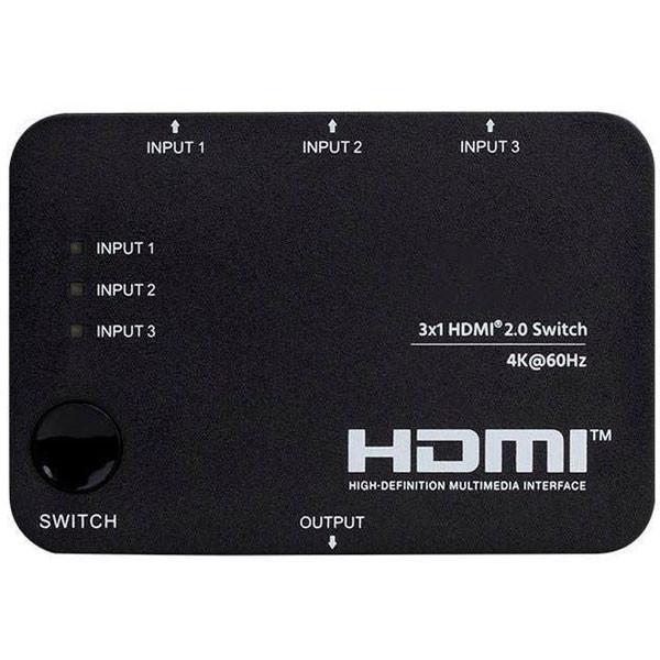 سوئیچ 3 پورت 2.0 HDMI با ریموت کنترل مدل FN-S231