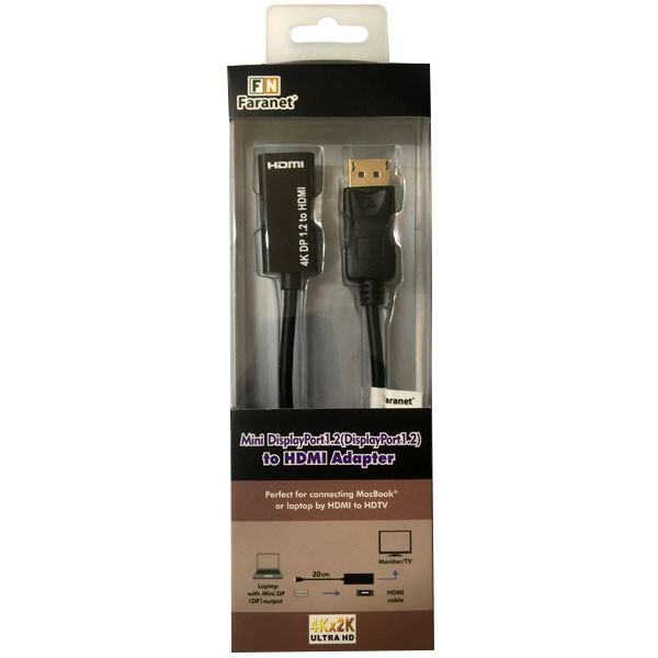 مبدل DisplayPort به HDMI فرانت مدل FN-DPH12A