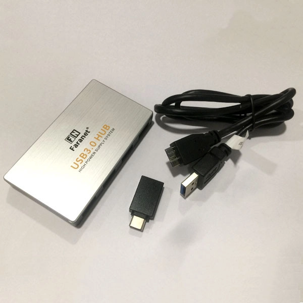 هاب USB 3.0 چهار پورت فرانت مدل FN-U3H402