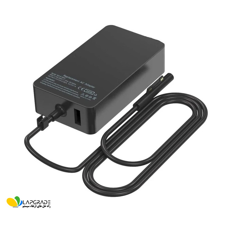 شارژر مایکروسافت سرفیس 12 ولت 2.58 آمپر 30 وات کد 1623
