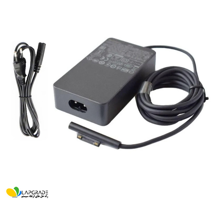 شارژر مایکروسافت سرفیس 15 ولت 2.58 آمپر 44 وات مدل 1800