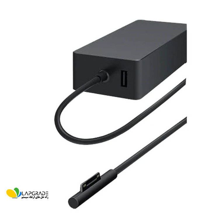 شارژر مایکروسافت سرفیس 15 ولت 2.58 آمپر 44 وات مدل 1800