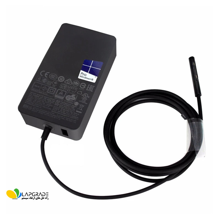 شارژر مایکروسافت سرفیس 15 ولت 4 آمپر 65 وات کد 1706