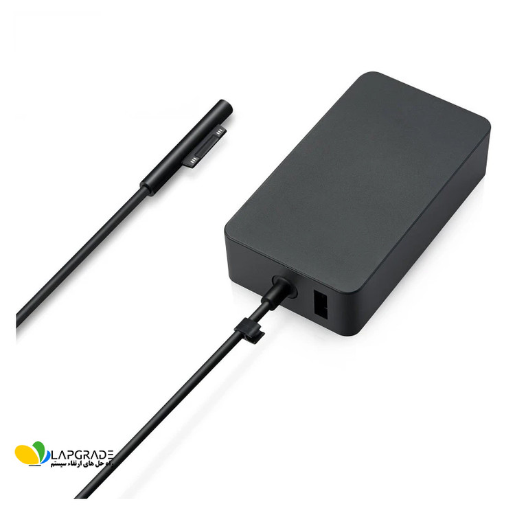 شارژر مایکروسافت سرفیس 15 ولت 2.58 آمپر 44 وات کد 2536