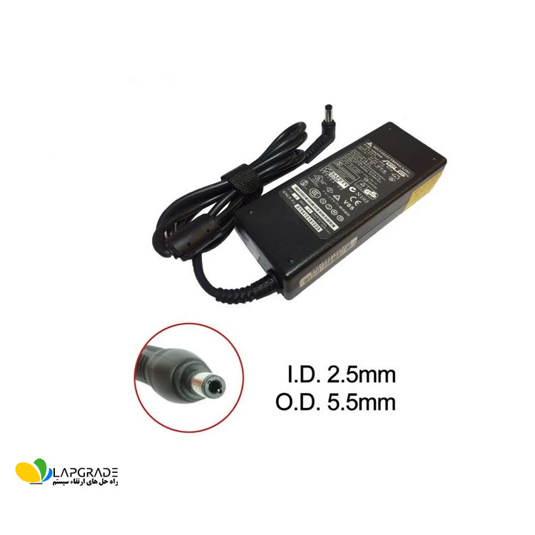 شارژر لپ تاپ ایسوس 19 ولت 4.74 آمپر مدل 90SB BB