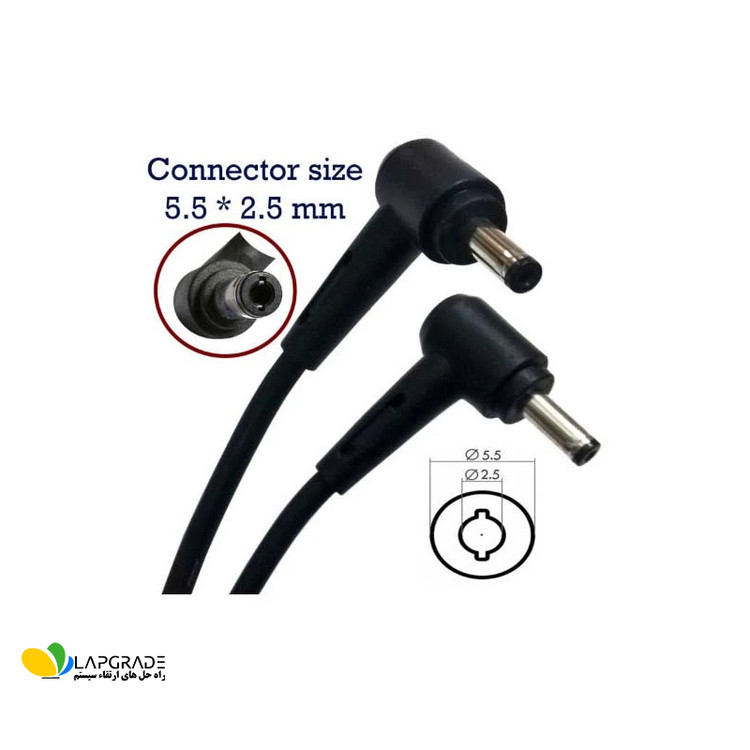 شارژر لپ تاپ ایسوس 19ولت 4.74 آمپر 90 وات مدل ADP-90YD B