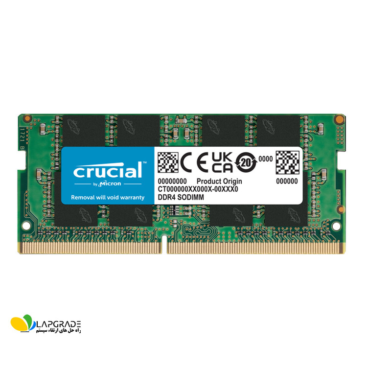 رم لپ تاپ کروشیال 8 گیگ پی سی 4 باس 2133 ( 17000 )
