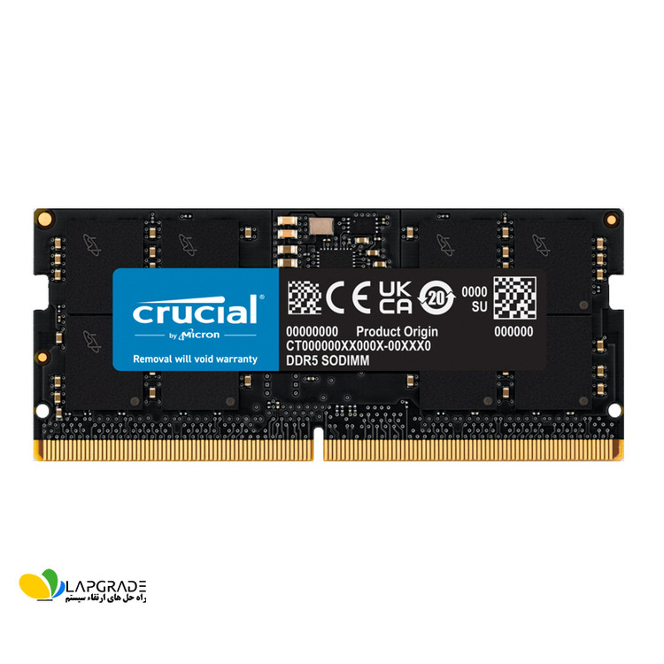 رم لپ تاپ کروشیال 24 گیگ پی سی 5 باس 5600 ( 44800 )