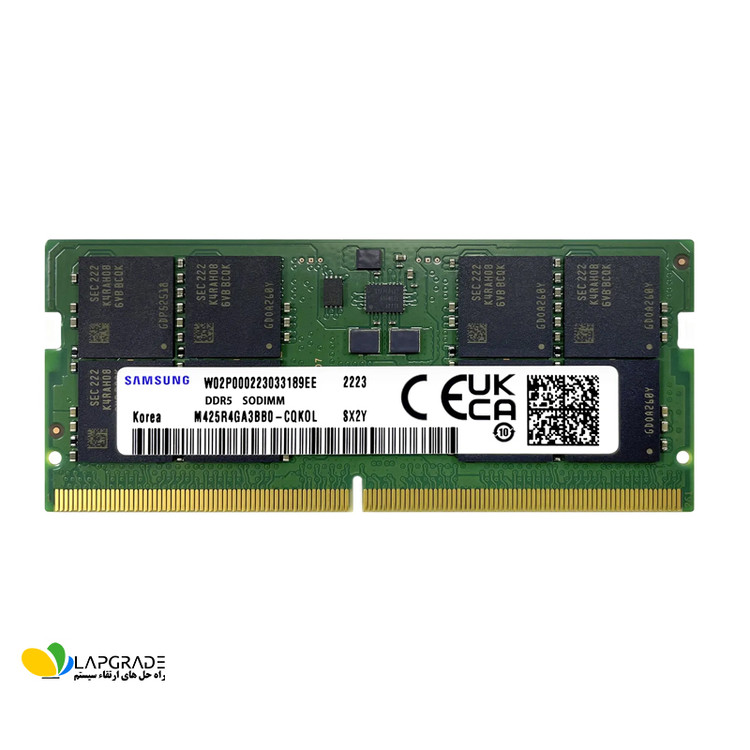 رم لپ تاپ سامسونگ 32 گیگ پی سی 5 باس 5600 ( 44800 )