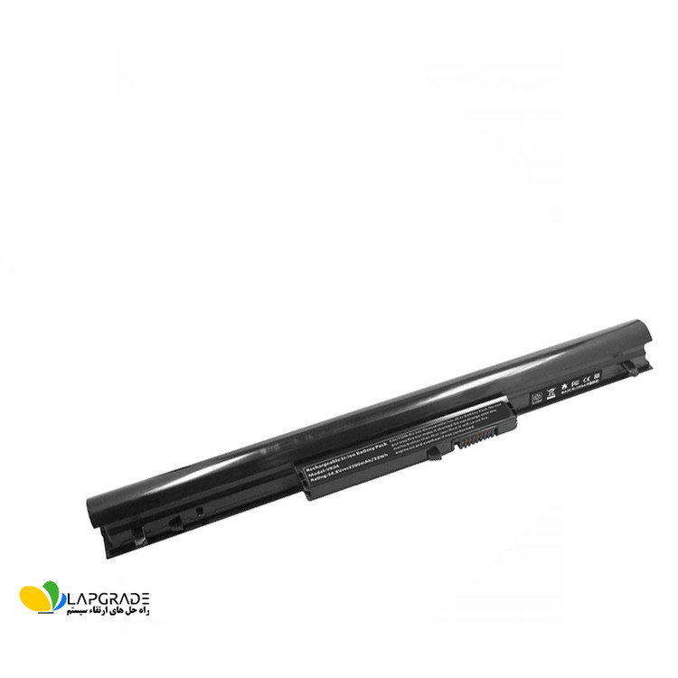 باتری لپتاپ HP مدل VK04 چهارسلولی 14.4V – نمای تمامرخ و فرم بدنه باتری