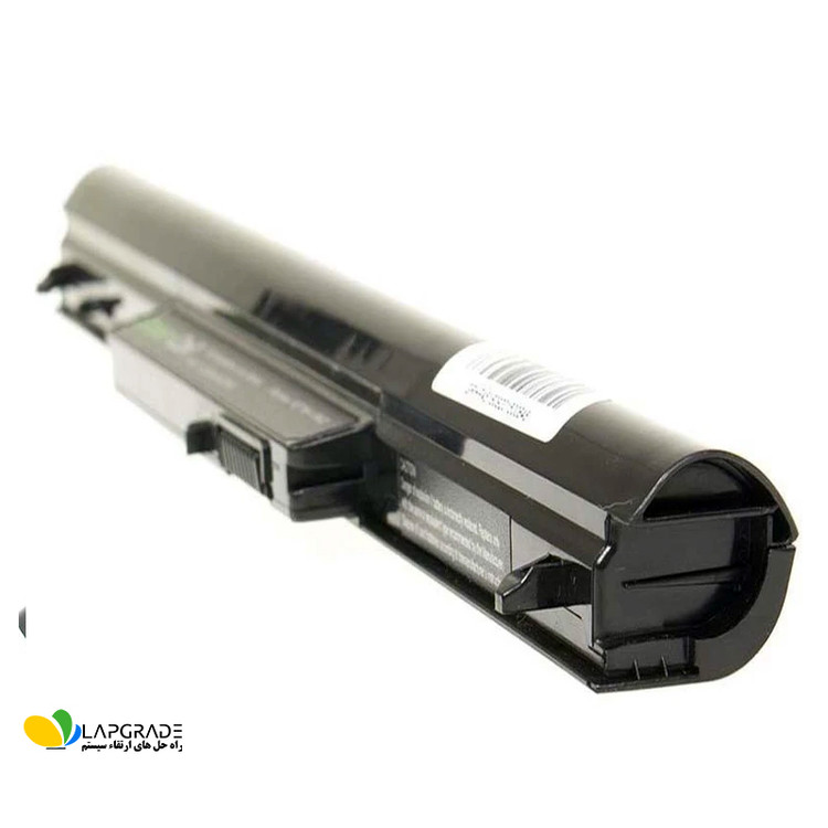 باتری لپتاپ HP VK04 14.4V – تصویر بههمراه بزرگنمایی جزئیات بدنه و نوشتهها