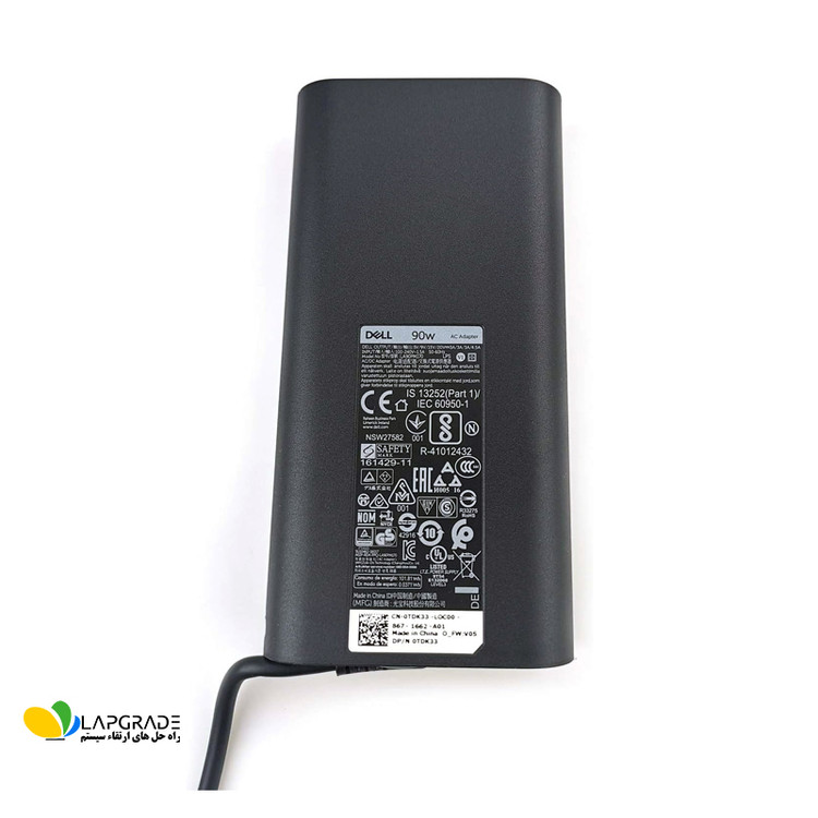 شارژر لپ تاپ دل 20 ولت 4.5 آمپر 90 وات مدل LA90NM170