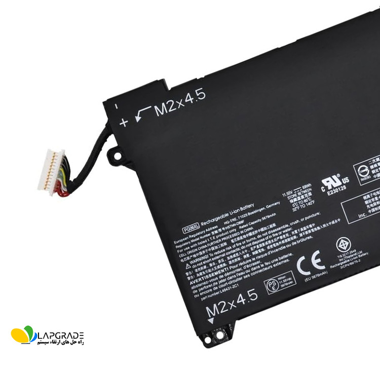 باتری لپ تاپ اچ پی 6 سلولی مدل PG06XL مناسب برای لپ تاپ Omen 15-DH