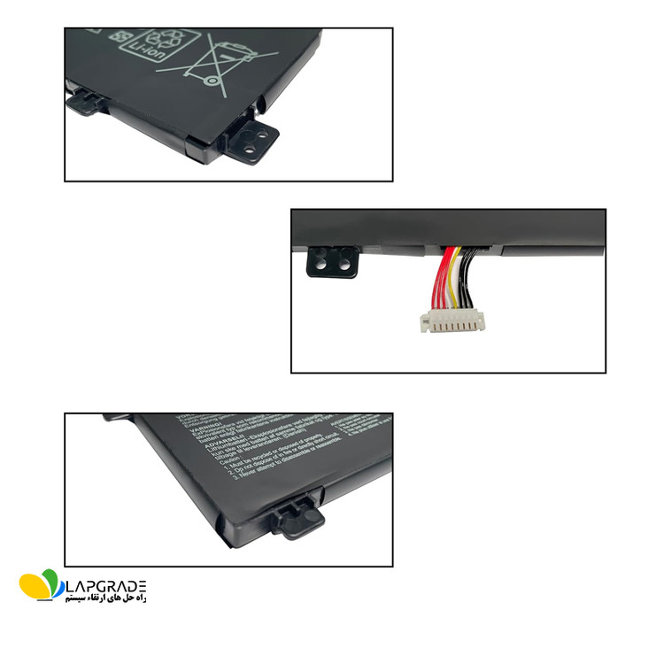 باتری لپتاپ ایسوس 3 سلولی مدل B31N1534 مناسب برای لپتاپ Asus Zenbook UX510