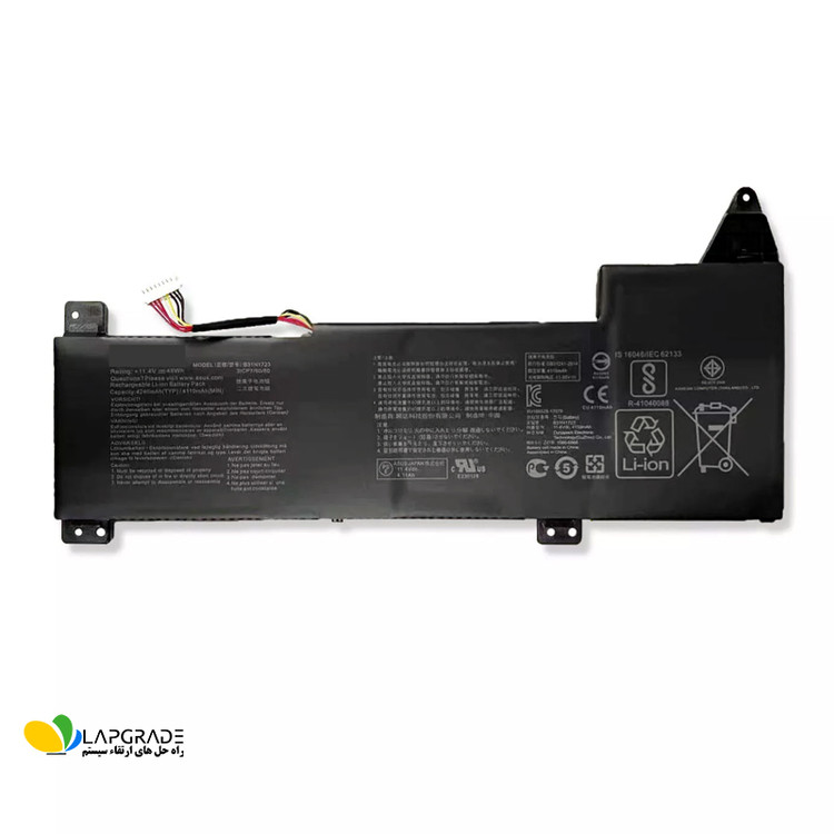 باتری لپتاپ ایسوس 3 سلولی مدل B31N1723 مناسب برای لپتاپ Asus VivoBook FX570 F570 K570 R570 X570 A570