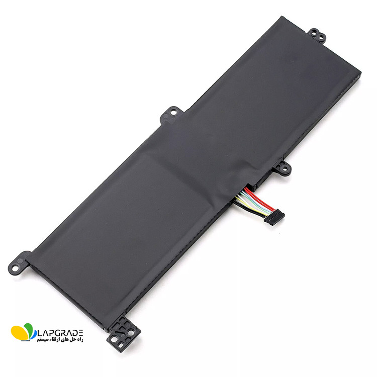 نمای پشت باتری لپ تاپ Lenovo L16L2PB2 با طراحی 2 سلولی برای سری IdeaPad 320