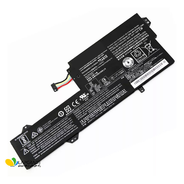 باتری لپ تاپ لنوو مدل L17C3P61 سه سلولی مناسب IdeaPad 320S-13 و Yoga 330-11