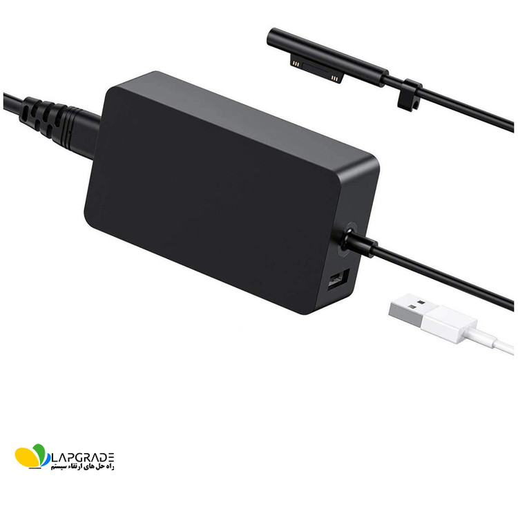 شارژر مایکروسافت سرفیس 15 ولت 4 آمپر 65 وات مدل 1706