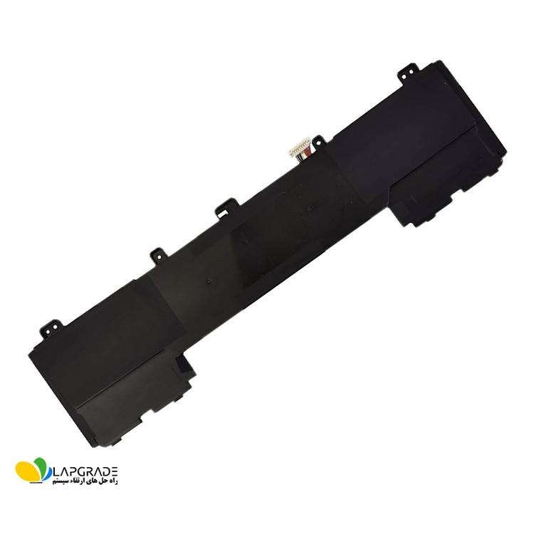 باتری لپتاپ ایسوس 8 سلولی مدل C42N1630 با ظرفیت 4790 میلی آمپر ساعت و ولتاژ 15.4 ولت - نمای جلو مناسب برای لپ تاپ های حرفه ای ASUS ZenBook Pro 15 سری UX550VE و UX550VD
