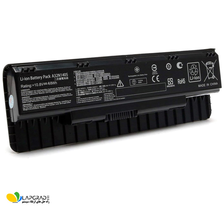 باتری لپتاپ ایسوس 6 سلولی مدل A32N1405 مناسب برای لپتاپ ASUS GL551 G551 GL771 G771