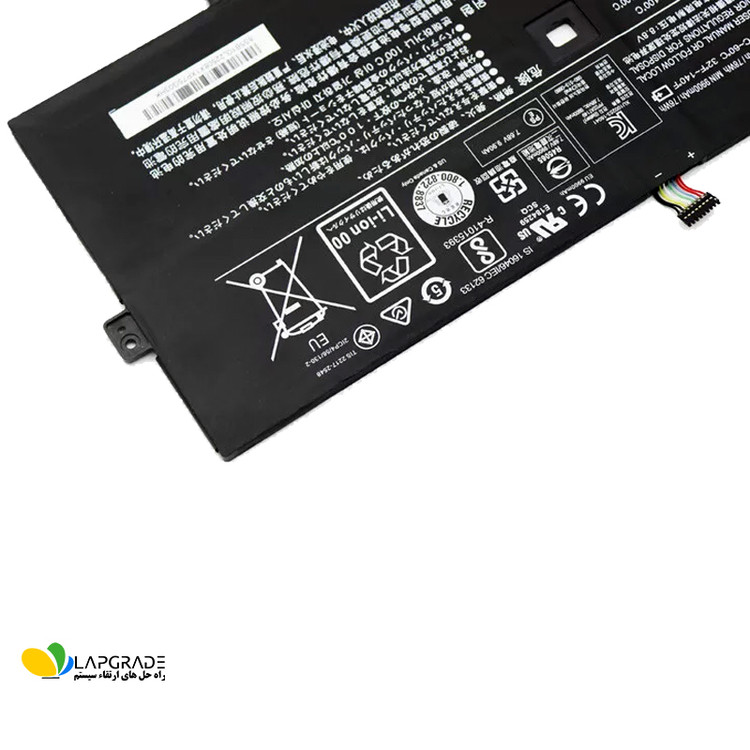 نمای نزدیک باتری Lenovo L15M4P23 چهار سلولی سازگار با Yoga 910