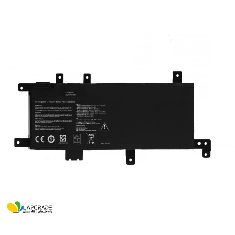 باتری لپ تاپ ایسوس 2 سلولی مدل C21N1634 مناسب برای لپ تاپ Asus Vivobook R542 V587U X580B X542U FL5900