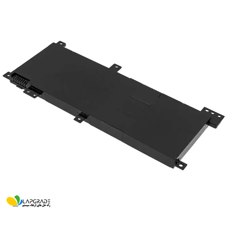 نمای کانکتور باتری لپتاپ ایسوس مدل C21N1508 برای اتصال مستقیم به مادربرد لپ تاپ های سری X456 - نصب داخلی با کابل و کانکتور مخصوص 2 پین