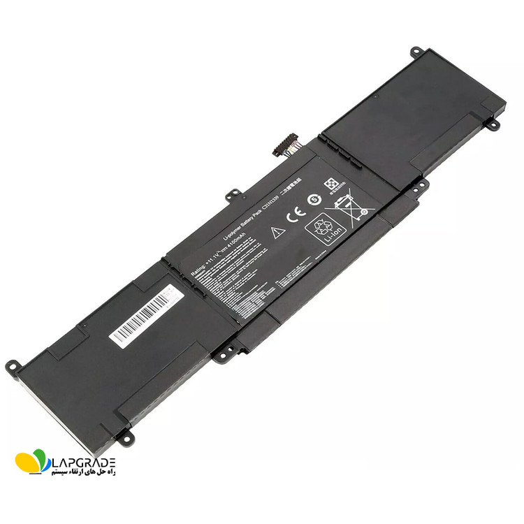 نمای کانکتور باتری لپتاپ ایسوس مدل C31N1339 برای اتصال مستقیم به مادربرد لپ تاپ های ZenBook UX303 - نصب داخلی با کابل و کانکتور مخصوص
