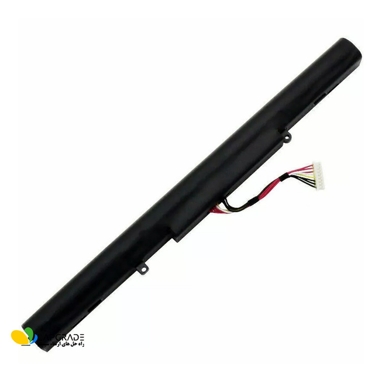 برچسب مشخصات فنی و پارت نامبر A41-X550E روی باتری لپتاپ ایسوس 4 سلول 2600mAh با ولتاژ 14.4 ولت - سازگار با ASUS X550LA، X750J، F751L و K751