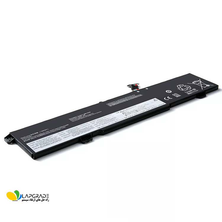 نمای زاویهدار باتری داخلی Lenovo L18M3PF1 برای لپ تاپ IdeaPad L340-17IRH Gaming