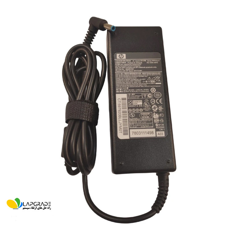 شارژر لپ تاپ اج پی 19.5 ولت 4.62 آمپر مدل PA-1900-18H2