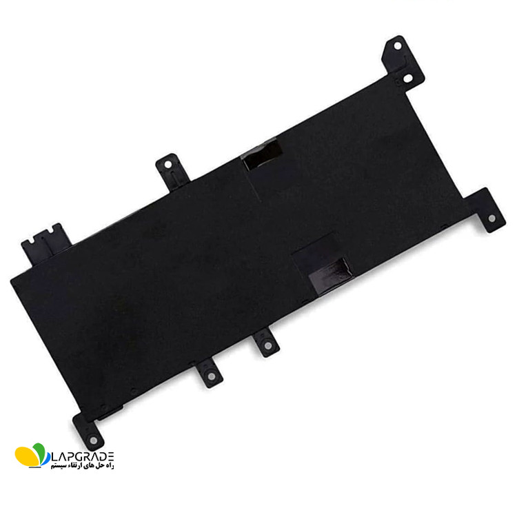 باتری لپتاپ ایسوس 2 سلولی لیتیوم پلیمر مدل C21N1638 با ظرفیت 3800 میلی آمپر ساعت و ولتاژ 7.7 ولت - نمای جلو مناسب برای لپ تاپ های باریک ASUS VivoBook 14 سری X442
