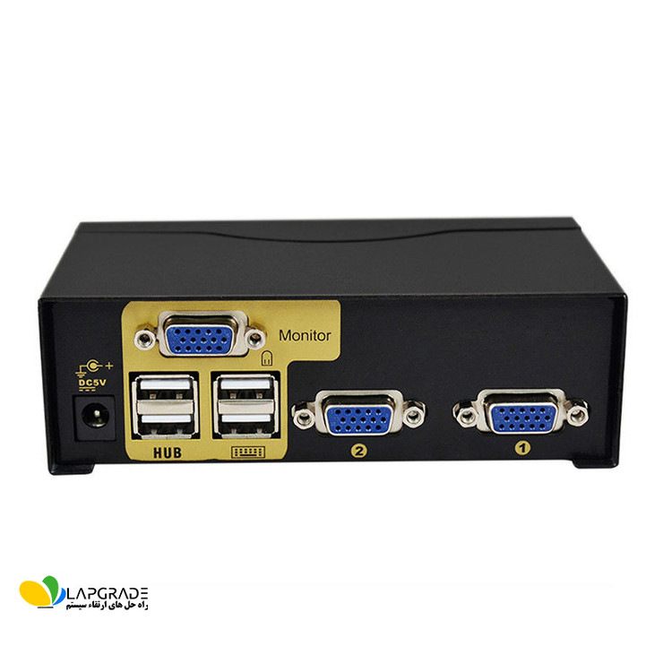 سوئیچ KVM VGA دو پورت فرانت مدل FN-K2US