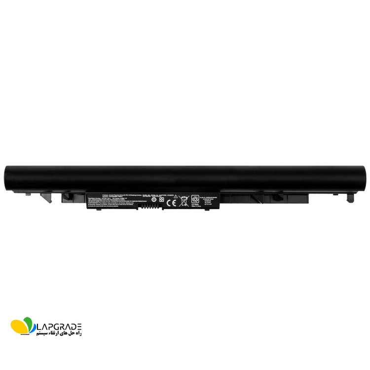 باتری لپتاپ HP JC04 – نمای روبهرو همراه با برچسب مشخصات