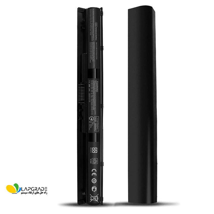 نمای لیبل و مشخصات باتری HP KI04 (Li-ion 4Cell، 14.8V، 2600mAh)
