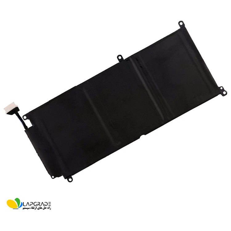 باتری داخلی HP LP03XL سهسلولی – نمای پشت باتری (سطح صاف) بههمراه کابل و سوکت