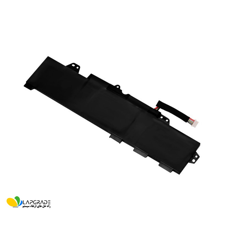 باتری HP TT03XL سهسلولی 4400mAh – نمای پشت باتری و جای پیچهای نصب داخلی