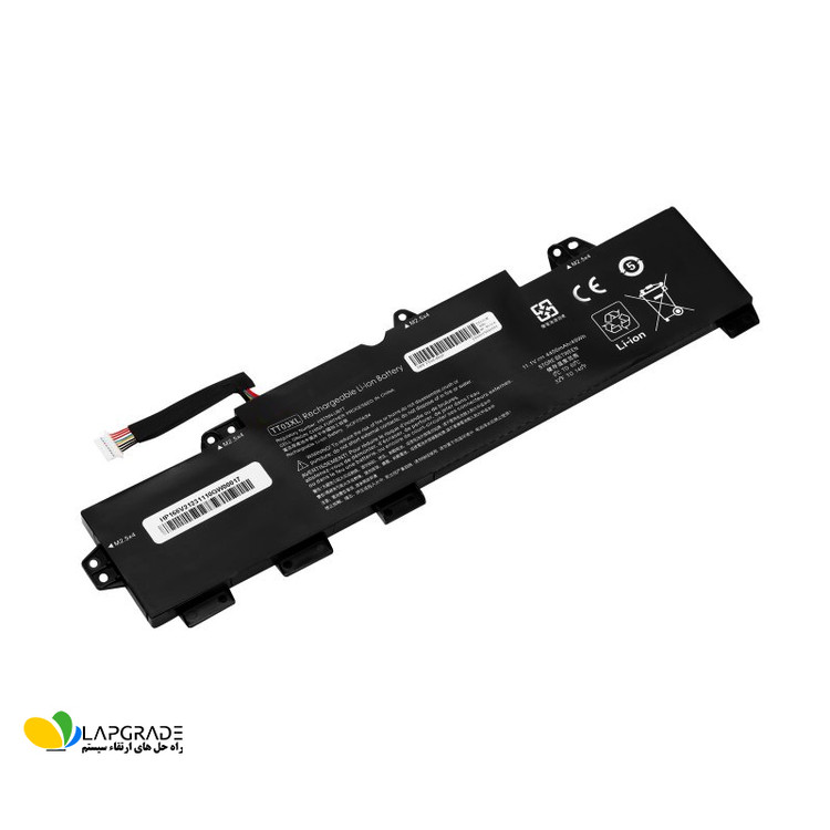 باتری لپ تاپ اچ پی 3 سلولی مدل TT03XL مناسب برای لپ تاپ HP EliteBook 755 G5 850 G5 , ZBook 15u G5