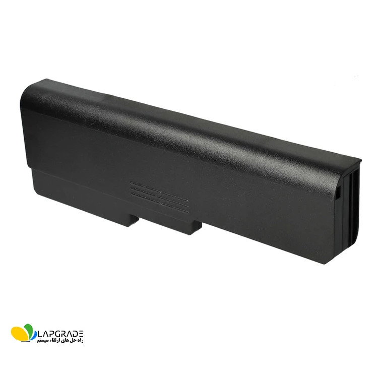 نمای نزدیک بدنه و کانکتور باتری Lenovo L08L6C02 مخصوص سری های G450 G550 N500 و B460