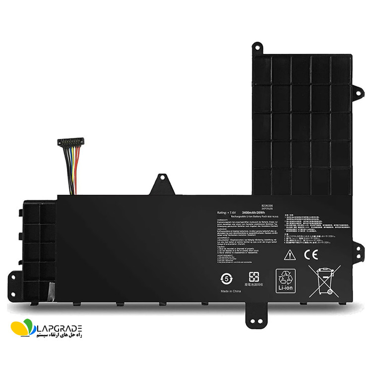 باتری لپتاپ ایسوس 2 سلولی مدل B21N1506 مناسب برای لپتاپ ASUS EeeBook E502 L502