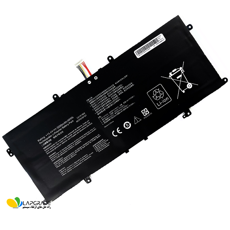 باتری لپ‌ تاپ ایسوس 4 سلولی مدل C41N1904 مناسب برای لپ‌ تاپ Asus ZenBook 13 UX325 14 UX425 13 UX363 UX393
