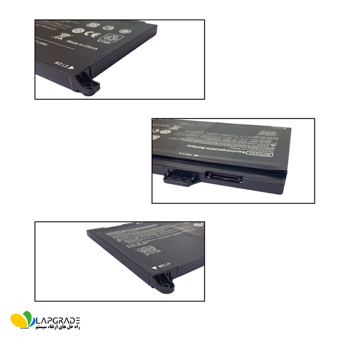 کانکتور و سوکت باتری داخلی HP BP02XL – نمای نزدیک پینهای اتصال