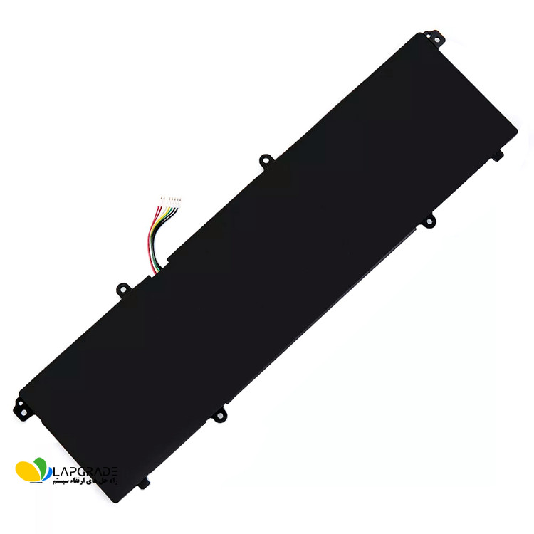نمای جای پیچ ها و پایه های نگهدارنده باتری لپتاپ ایسوس مدل C31N1905 برای نصب داخلی روی لپ تاپ های VivoBook S14 S433 و VivoBook S15 S533