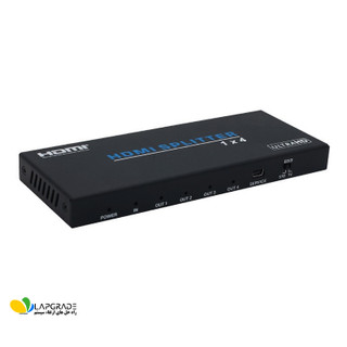اسپلیتر 4 پورت HDMI فرانت ورژن 2.0 مدل FN-V214 با قابلیت EDID - نمای کلی دستگاه با بدنه فلزی