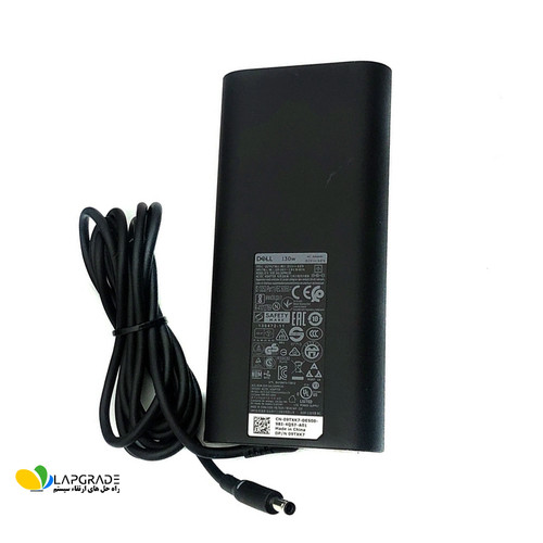 شارژر لپ تاپ دل 20 ولت 6.5 آمپر 130 وات مدل DA130PM170 4.5*3.0