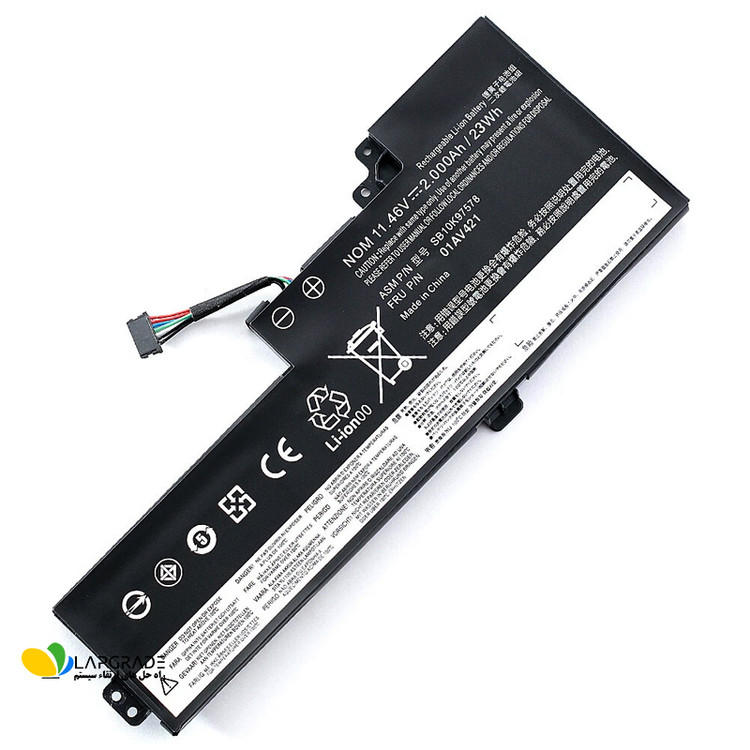 باتری لپ تاپ لنوو مدل 01AV421 مناسب برای ThinkPad T470 و T480
