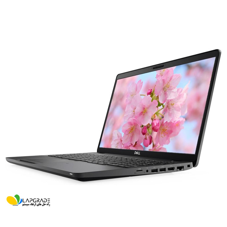 نمای پورت های USB 3.1، USB Type-C، HDMI و LAN روی لپ تاپ دل Latitude 5500
