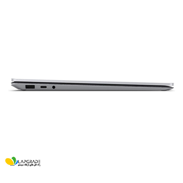 نمای پورت USB Type-C، USB-A و جک هدفون روی سرفیس لپ تاپ 3 مایکروسافت